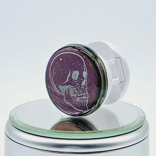 Load image into Gallery viewer, Side View Gothic Color Shift Anatomical Skull Phone Grip