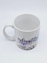 Load image into Gallery viewer, 11oz/15oz Adventure Awaits Coffee Mug: Cute Ceramic Coffee Cup