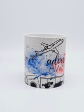 Load image into Gallery viewer, 11oz/15oz Adventure Awaits Coffee Mug: Cute Ceramic Coffee Cup