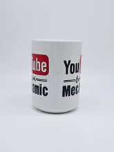 Load image into Gallery viewer, Certified Mechanic Coffee Mug Collection 11oz/15oz YouTube or Zip Tie Coffee and Tea Cup