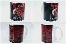 Load image into Gallery viewer, 11oz/15oz Dirty "Red Indian" Motor Oil Can Coffee Mug: Vintage Oil Can Replica Coffee Mug