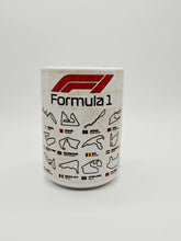 Load image into Gallery viewer, 11oz/15oz Formula 1 Grand Prix Coffee Mug: F1 Track List