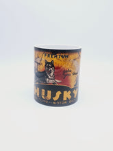 Load image into Gallery viewer, 11oz/15oz Dirty "Husky" Motor Oil Can Coffee Mug: Vintage Oil Can Replica Coffee Mug