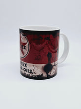 Load image into Gallery viewer, 11oz/15oz Dirty "Caltex" Motor Oil Can Coffee Mug: Vintage Oil Can Replica Coffee Mug