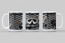 Load image into Gallery viewer, 11oz/15oz Dirty "Infiniti" Coffee Mug: Custom Dirty Automotive Coffee Cup
