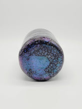 Load image into Gallery viewer, 12oz Color Shift Purple and Blue Dragon Scale Stainless Steel Can Cooler Tumbler: Unique Color Changing Reptile Skin 12oz Can Cooler