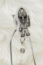 Load image into Gallery viewer, Horror Cartoon Retractable Badge Reel