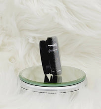 Load image into Gallery viewer, Jack Skeleton Collapsable Phone Grip with Glow In The Dark Iridescent Glitter.