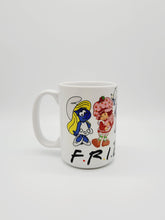 Load image into Gallery viewer, 11oz/15oz Vintage 80's Friends Cartoon Coffee Mug: Ceramic 80's Cartoon Character Coffee Cup