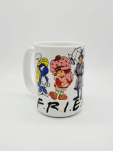 Load image into Gallery viewer, 11oz/15oz Vintage 80's Friends Cartoon Coffee Mug: Ceramic 80's Cartoon Character Coffee Cup