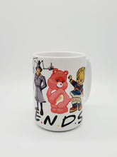 Load image into Gallery viewer, 11oz/15oz Vintage 80's Friends Cartoon Coffee Mug: Ceramic 80's Cartoon Character Coffee Cup