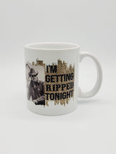Load image into Gallery viewer, 11oz/15oz Yellowstone "I'm Getting Ripped Tonight" Leopard Print Coffee Mug: Rip Yellowstone Coffee Cup