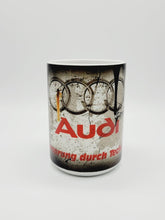 Load image into Gallery viewer, 11oz/15oz Dirty "Audi" Coffee Mug: Custom Dirty Automotive Coffee Cup