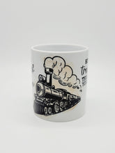 Load image into Gallery viewer, Hey There Train Wreck, This Ain't Your Station 11oz/15oz Coffee Mug: Funny Ceramic Coffee Cup