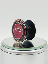 Load image into Gallery viewer, Custom NBA Phone Grip or Badge Reel with Epoxy Overlay: Pick Your Team Pick Your Base: Style Set 2