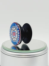 Load image into Gallery viewer, Custom NBA Phone Grip or Badge Reel with Epoxy Overlay: Pick Your Team Pick Your Base: Style Set 1