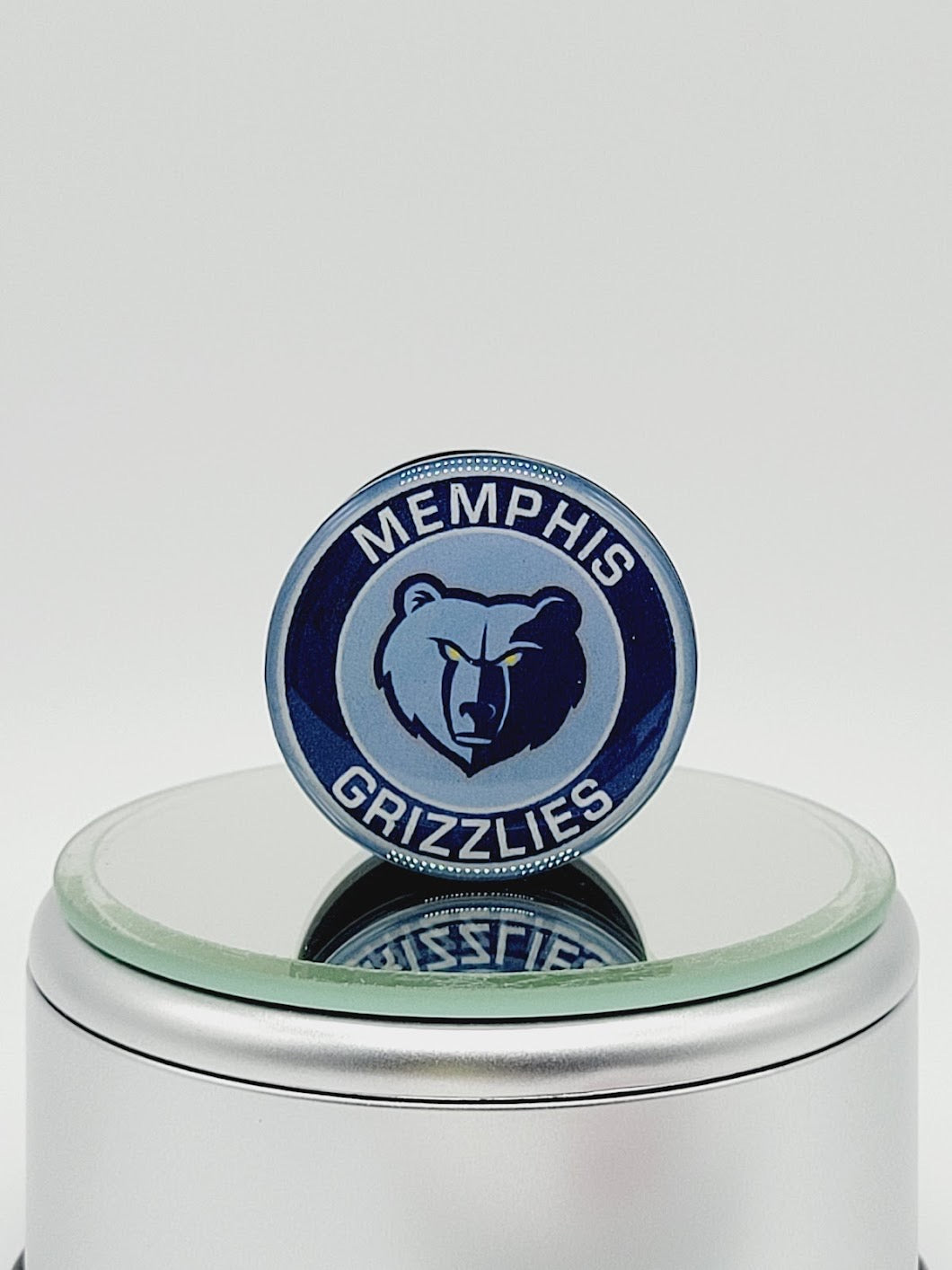 Custom NBA Phone Grip or Badge Reel with Epoxy Overlay: Pick Your Team Pick Your Base: Style Set 4