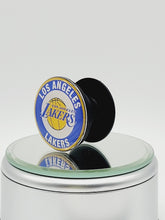 Load image into Gallery viewer, Custom NBA Phone Grip or Badge Reel with Epoxy Overlay: Pick Your Team Pick Your Base: Style Set 3