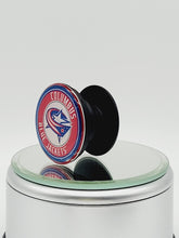 Load image into Gallery viewer, Custom NHL Phone Grip or Badge Reel with Epoxy Overlay: Pick Your Team Pick Your Base: Style Set 1