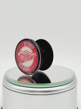 Load image into Gallery viewer, Custom NHL Phone Grip or Badge Reel with Epoxy Overlay: Pick Your Team Pick Your Base: Style Set 2