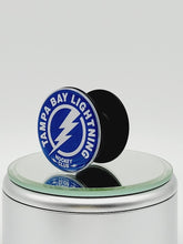 Load image into Gallery viewer, Custom NHL Phone Grip or Badge Reel with Epoxy Overlay: Pick Your Team Pick Your Base: Style Set 2