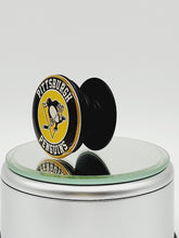 Load image into Gallery viewer, Custom NHL Phone Grip or Badge Reel with Epoxy Overlay: Pick Your Team Pick Your Base: Style Set 1