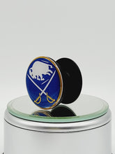 Load image into Gallery viewer, Custom NHL Phone Grip or Badge Reel with Epoxy Overlay: Pick Your Team Pick Your Base: Style Set 2