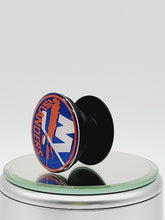 Load image into Gallery viewer, Custom NHL Phone Grip or Badge Reel with Epoxy Overlay: Pick Your Team Pick Your Base: Style Set 1