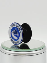 Load image into Gallery viewer, Custom NHL Phone Grip or Badge Reel with Epoxy Overlay: Pick Your Team Pick Your Base: Style Set 4