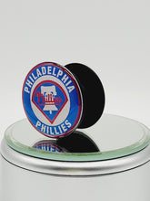 Load image into Gallery viewer, Custom MLB Phone Grip or Badge Reel with Epoxy Overlay: Pick Your Baseball Team Pick Your Base: Style Set 3