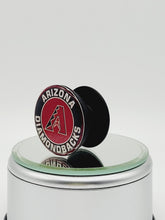 Load image into Gallery viewer, Custom MLB Phone Grip or Badge Reel with Epoxy Overlay: Pick Your Baseball Team Pick Your Base: Style Set 3