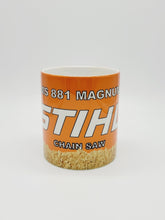 Load image into Gallery viewer, 11oz/15oz Ceramic STIHL Magnum Chainsaw Ceramic Coffee Mug