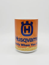 Load image into Gallery viewer, 11oz/15oz Ceramic Husqvarna Chainsaw Ceramic Coffee Mug