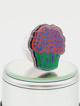 Load image into Gallery viewer, Gothic Brain Cupcakes: Goth Epoxy Cupcake Phone Holder and Tablet Stand