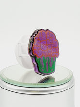 Load image into Gallery viewer, Gothic Brain Cupcakes: Goth Epoxy Cupcake Phone Holder and Tablet Stand