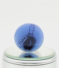Load image into Gallery viewer, Blue Glow in the Dark Dream Potion Phone Grip: Glow In The Dark Phone Holder