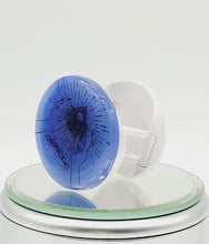 Load image into Gallery viewer, Blue Glow in the Dark Magic Oracle Phone Grip: Glow In The Dark Phone Holder