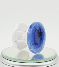 Load image into Gallery viewer, Blue Glow in the Dark Magic Oracle Phone Grip: Glow In The Dark Phone Holder