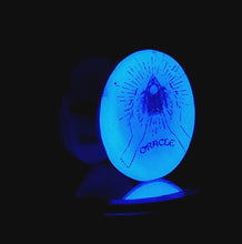 Load image into Gallery viewer, Blue Glow in the Dark Magic Oracle Phone Grip: Glow In The Dark Phone Holder
