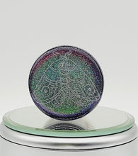 Load image into Gallery viewer, Holographic Mystical Moth Phone Grip: Rainbow Holographic Phone Holder