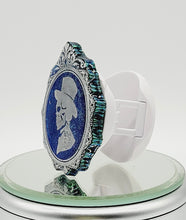 Load image into Gallery viewer, Gothic Sir Skeleton Phone Grip: Color Shift Phone Grip