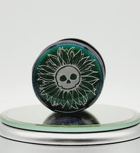 Load image into Gallery viewer, Color Shift Gothic Sunflower Skull Phone Grip