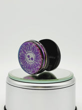Load image into Gallery viewer, Color Shift Gothic Sunflower Skull Phone Grip