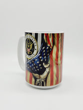 Load image into Gallery viewer, Air Force Ceramic Coffee Mug: United States Air Force Military Coffee Cup