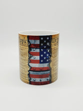 Load image into Gallery viewer, "We The People.." Ceramic Coffee Mug: Constitution Coffee Cup