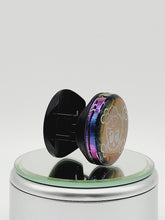 Load image into Gallery viewer, Color Shift Girly Skull and Cross Bones Cell Phone Grip