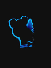 Load image into Gallery viewer, Glow In The Dark Blue Flying Pig Cartoon: Blue Glow Pig Cartoon
