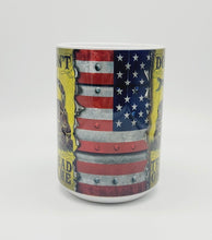 Load image into Gallery viewer, "Don't Tread On Me" Ceramic Coffee Mug: United States Military Coffee Cup