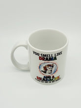 Load image into Gallery viewer, 11oz/15oz "You Smell Like Drama and a Headache" Funny Unicorn Ceramic Coffee Mug
