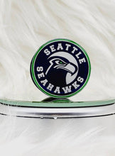 Load image into Gallery viewer, Custom NFL Phone Grip or Badge Reel with Epoxy Overlay: Pick Your Football Team Pick Your Base: Style Set 3